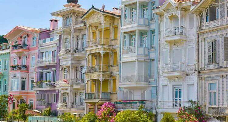 wijken besiktas istanbul turkije 